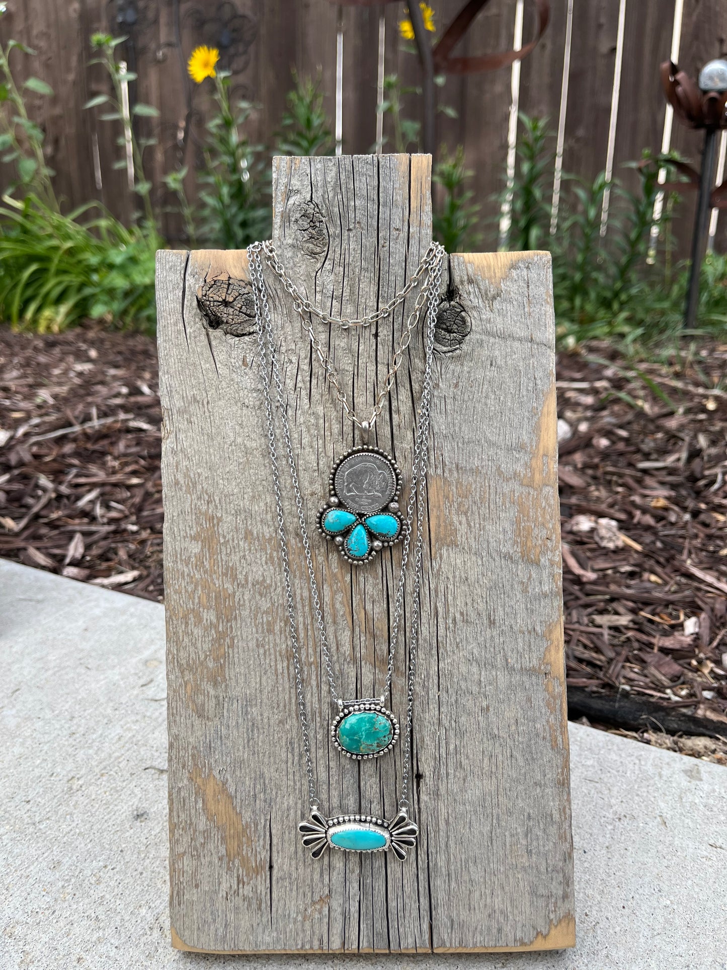 Barn Wood Necklace Holders