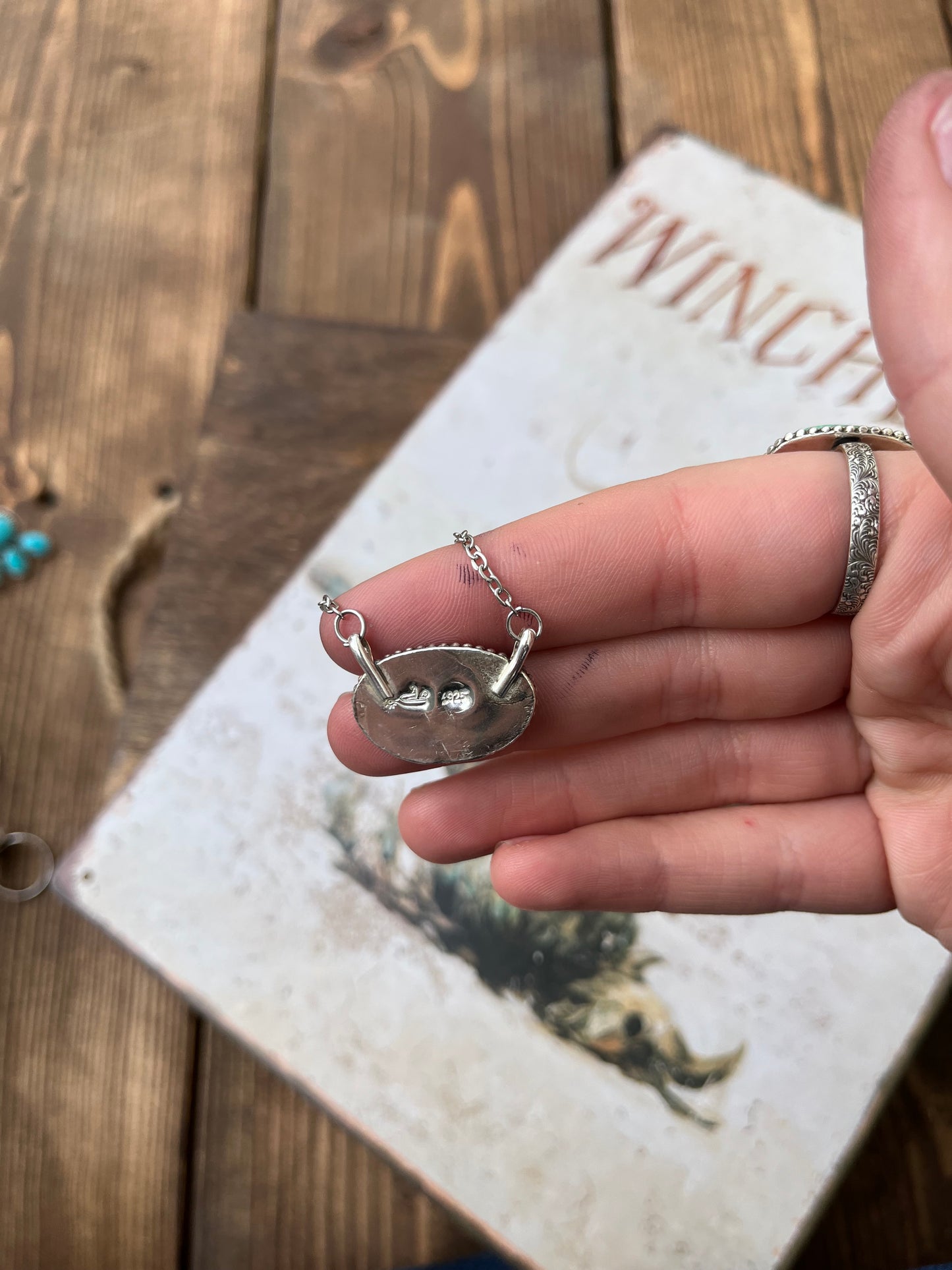 White Buffalo necklace