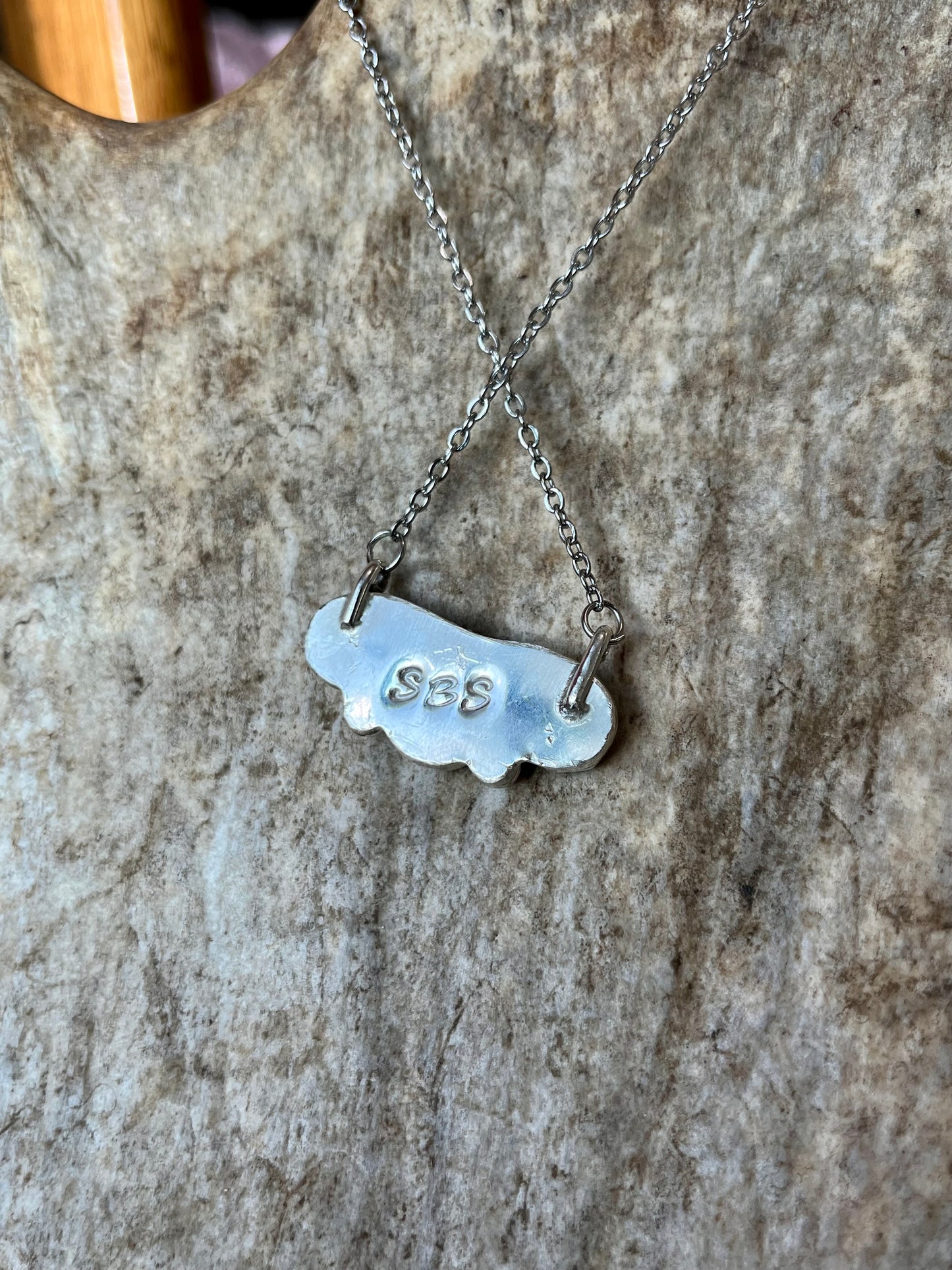 Three Stone Kingman Necklace