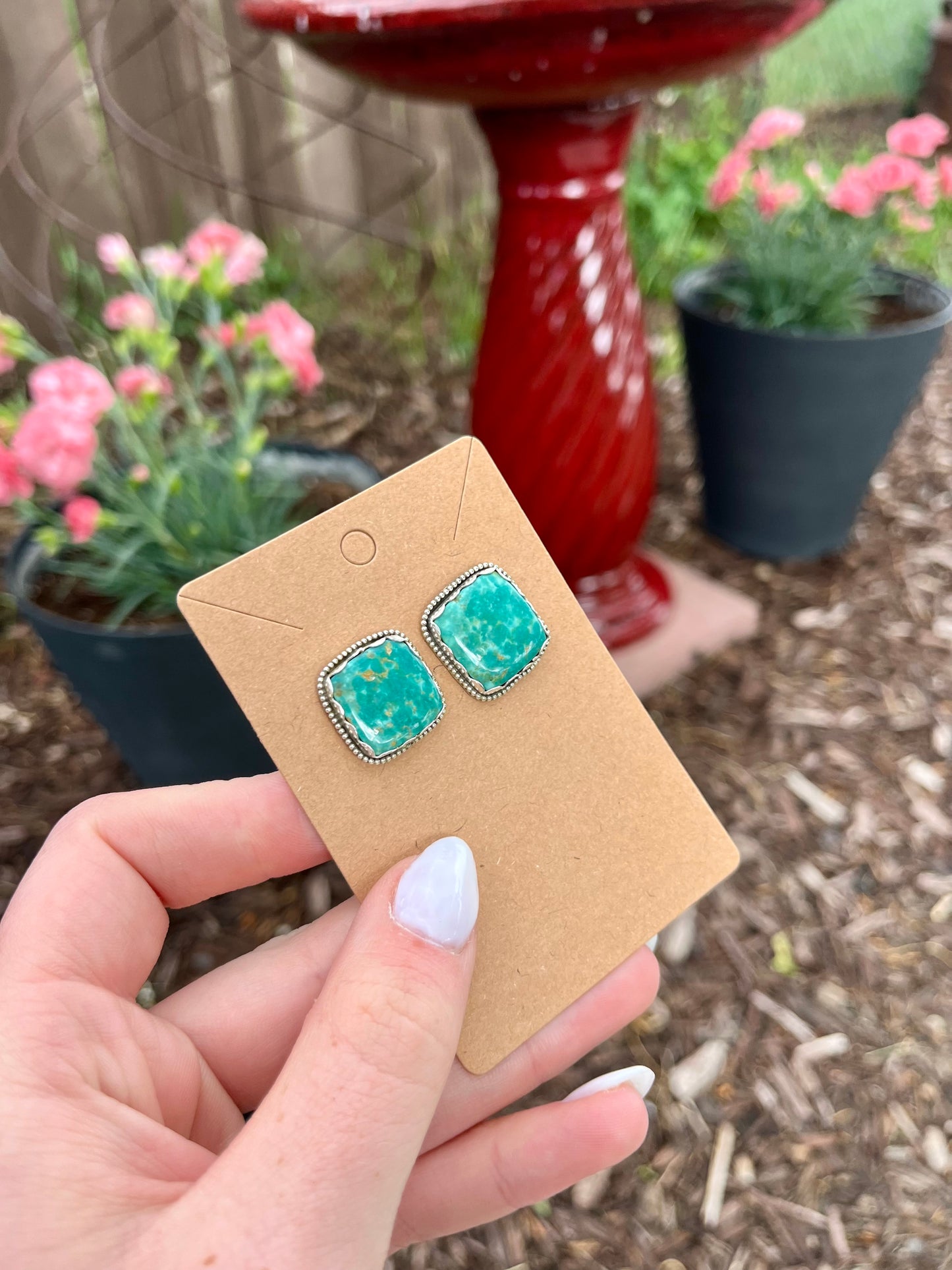 Turquoise Mountain Earrings