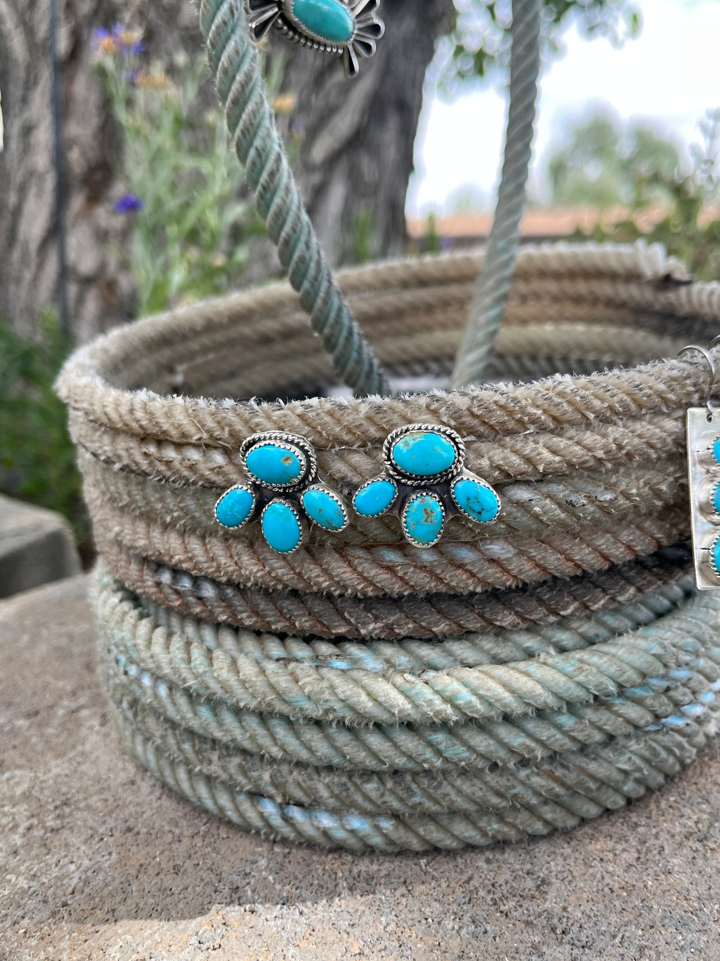 Cluster Earrings