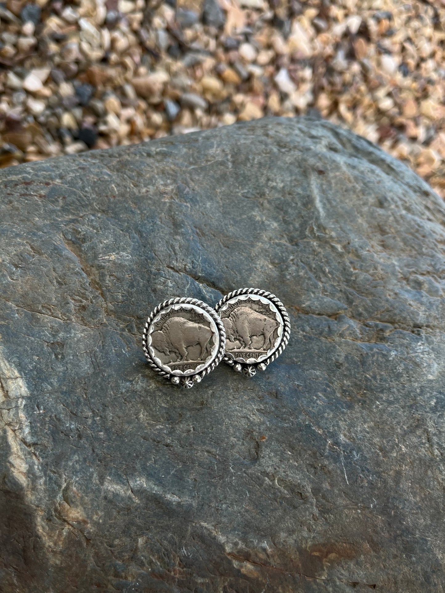 Buffalo Nickel Earrings