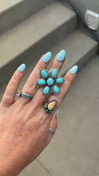 Sonoran cluster ring~adjustable