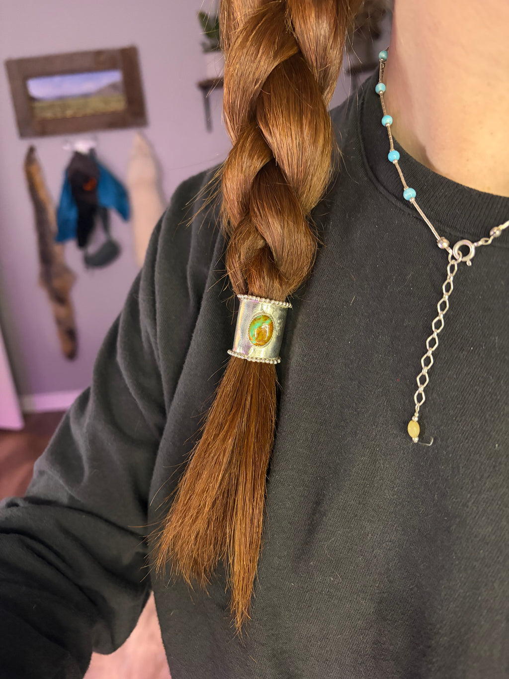 Royston ribbon hair cuff