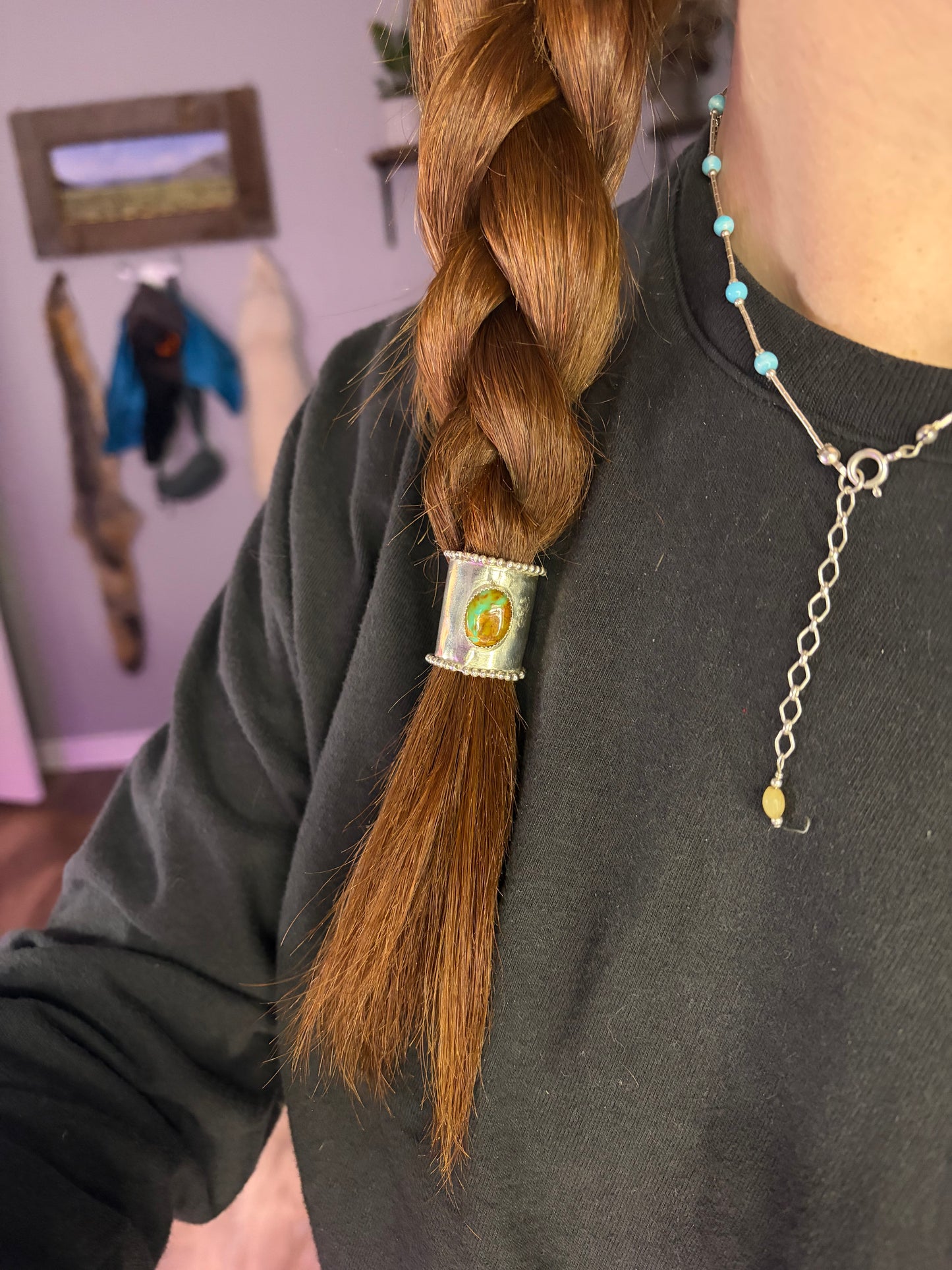 Royston ribbon hair cuff