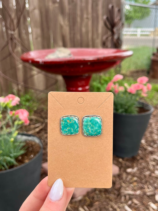 Turquoise Mountain Earrings