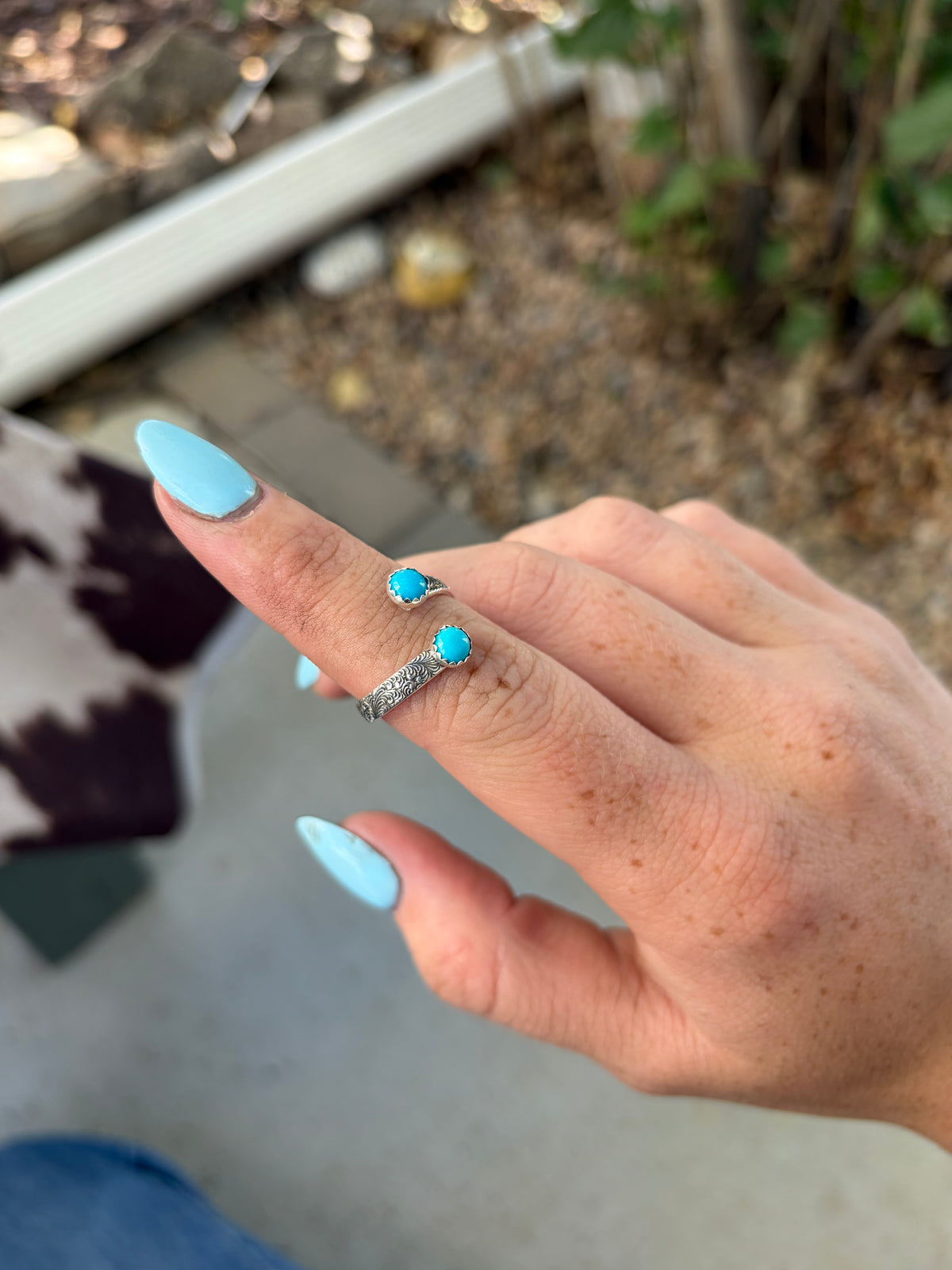 Patterned Band Ring