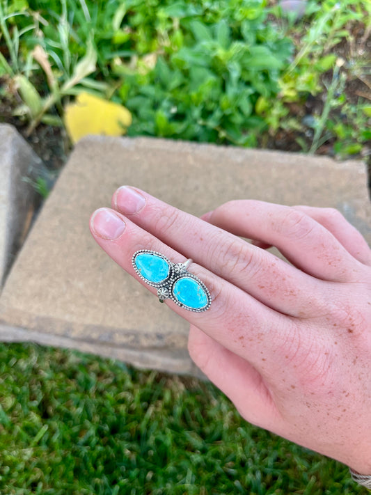 Sonoran Turquoise Adjustable Ring