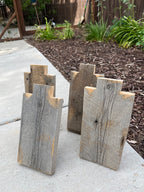 Barn Wood Necklace Holders