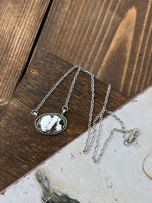 White Buffalo necklace