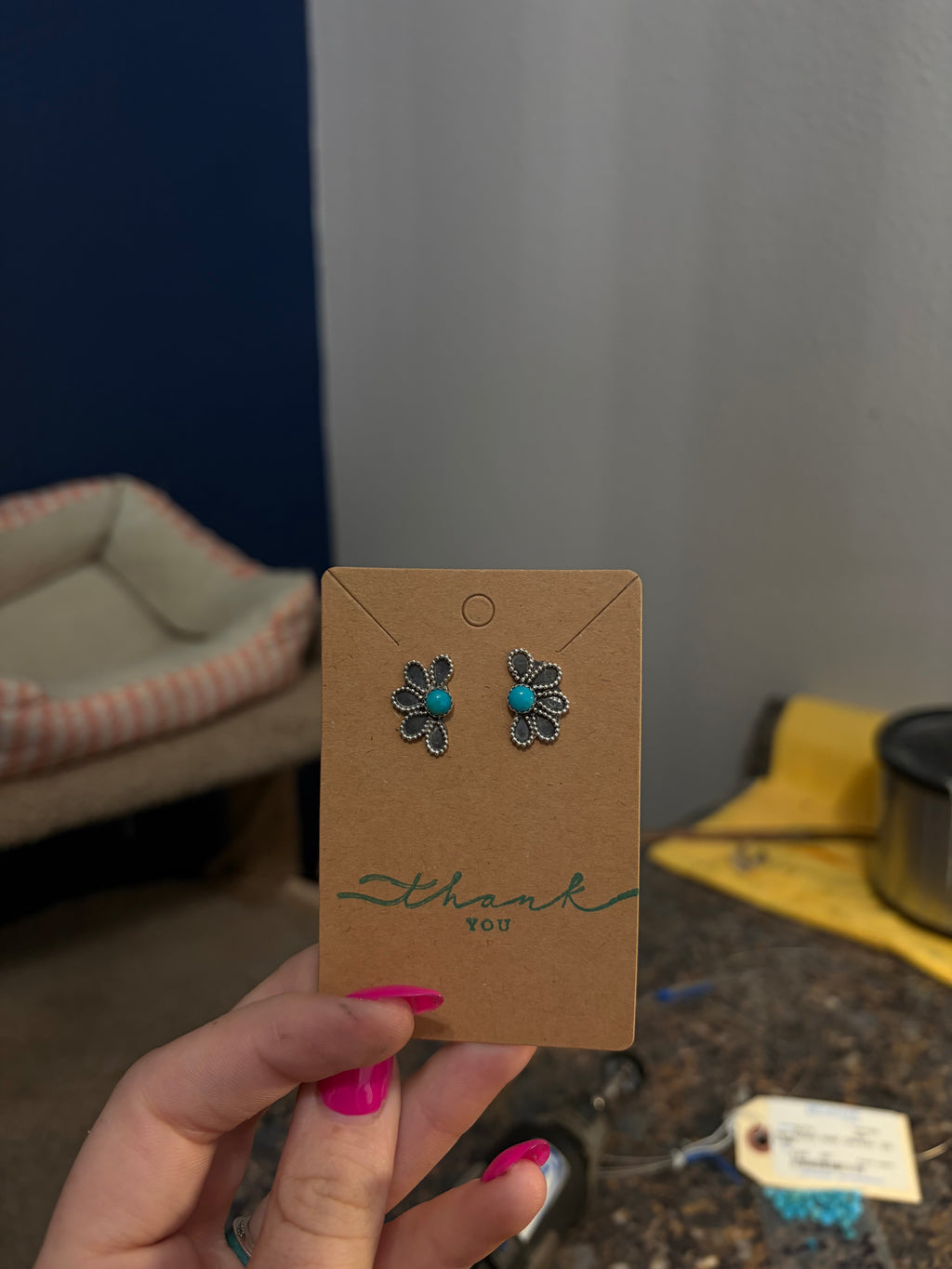 Flower studs