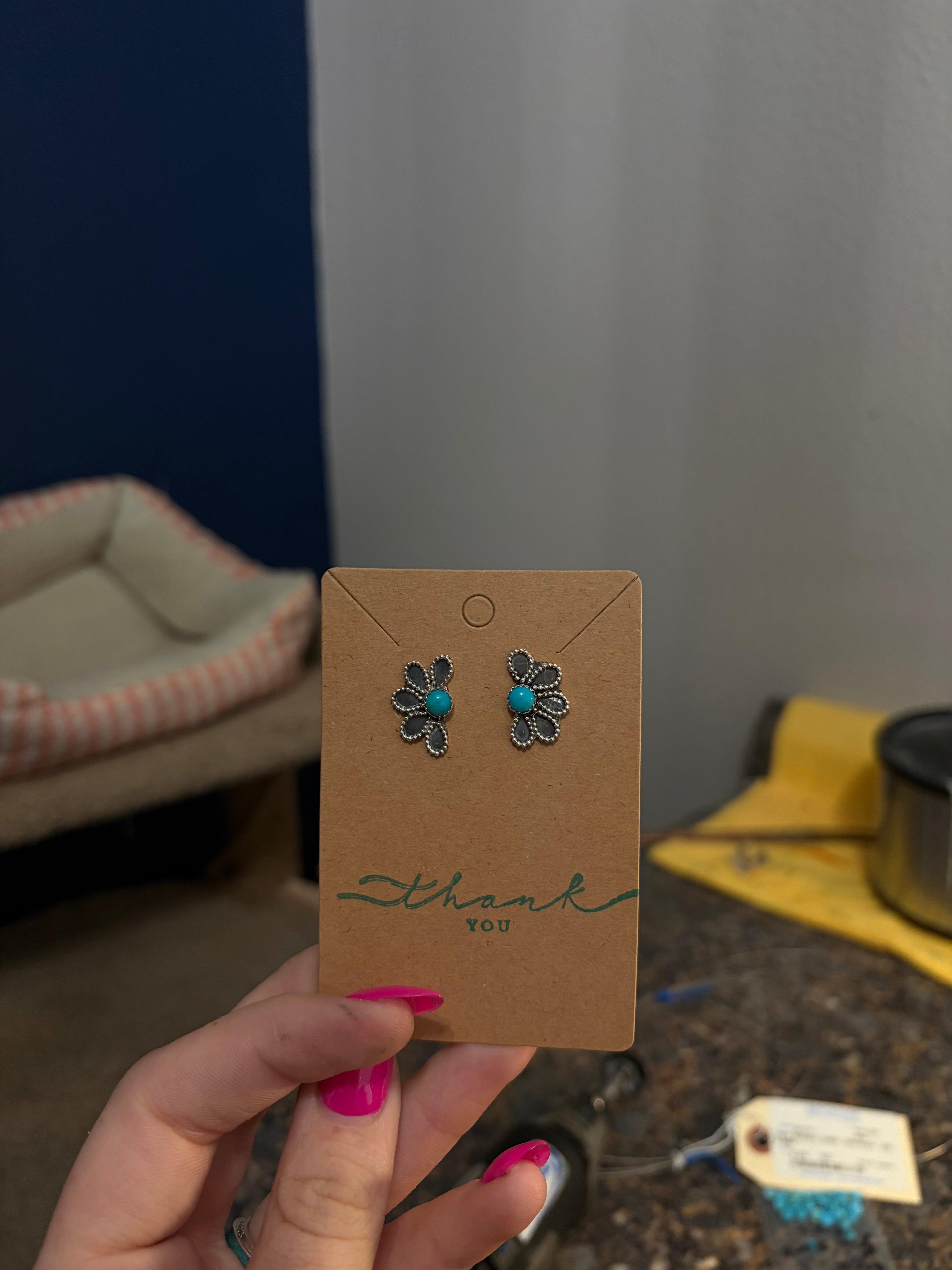 Flower studs
