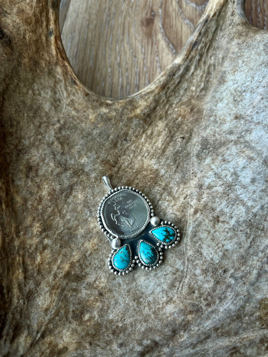 Kingman Turquoise Quarter #1 (DISCOUNTED)