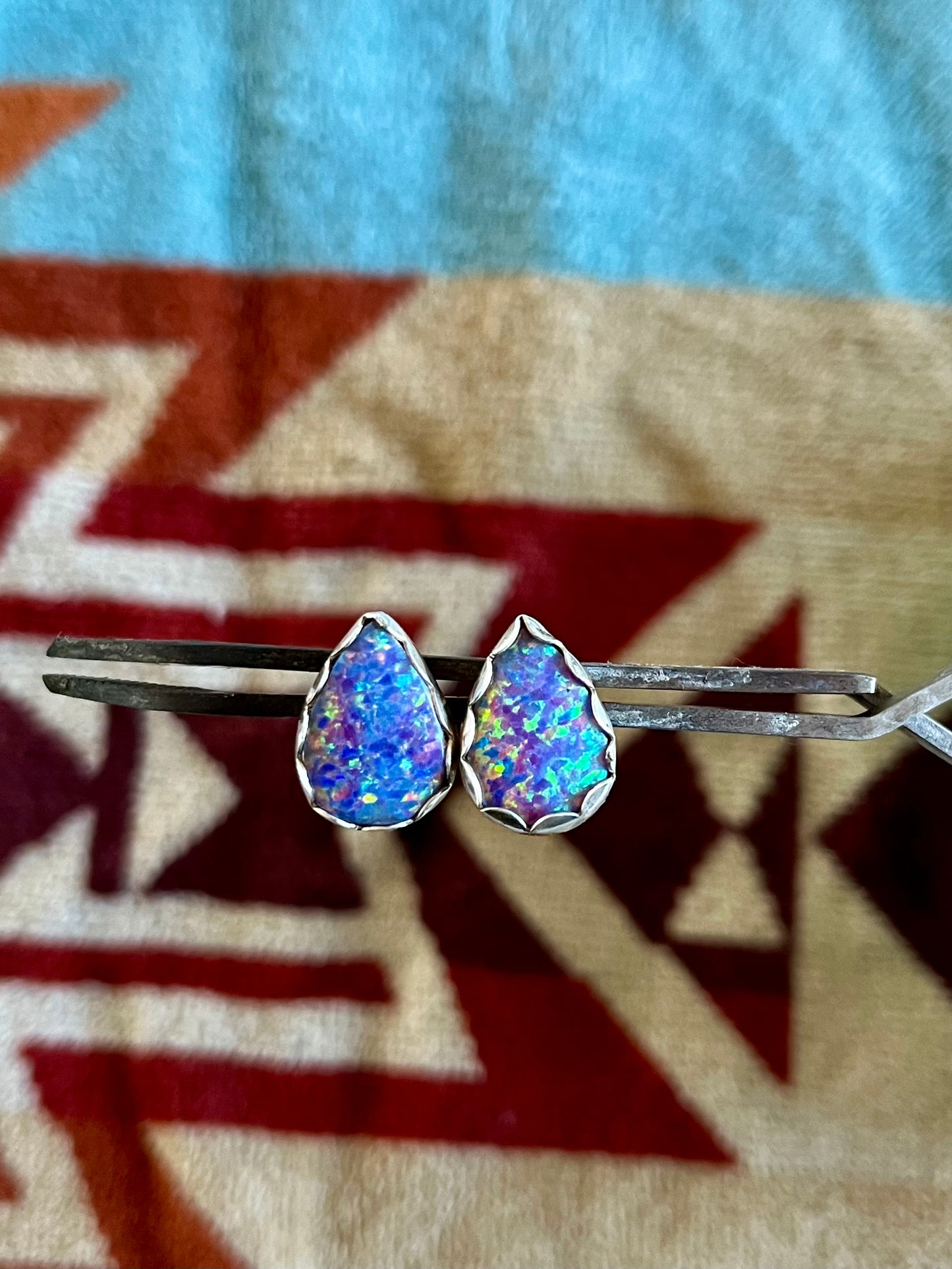 Purple Bello Earrings