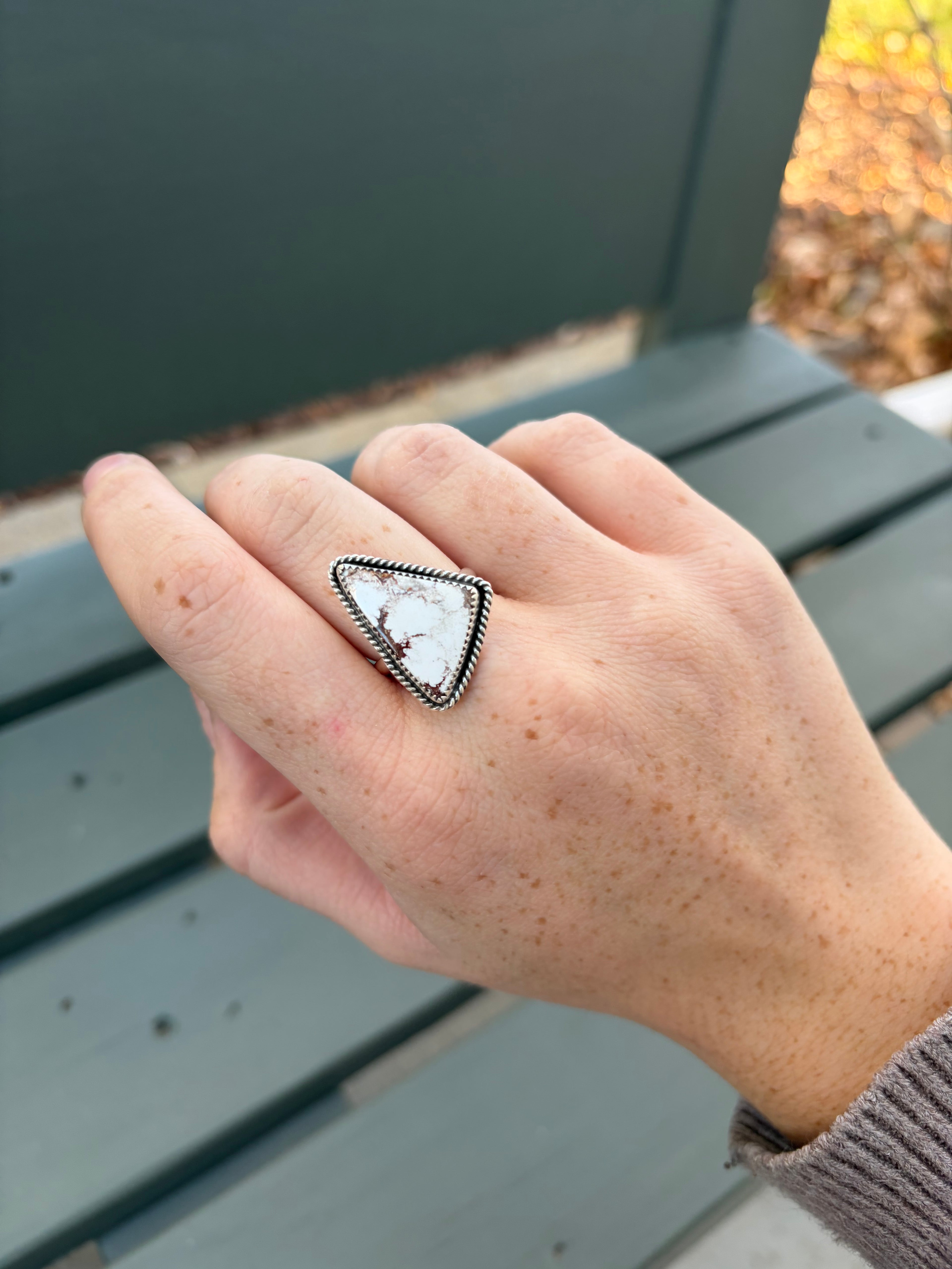 Wild horse ring ~ size 8.5