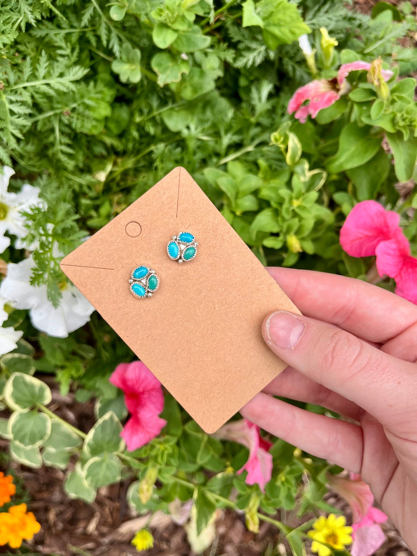 Kingman Cluster Earrings
