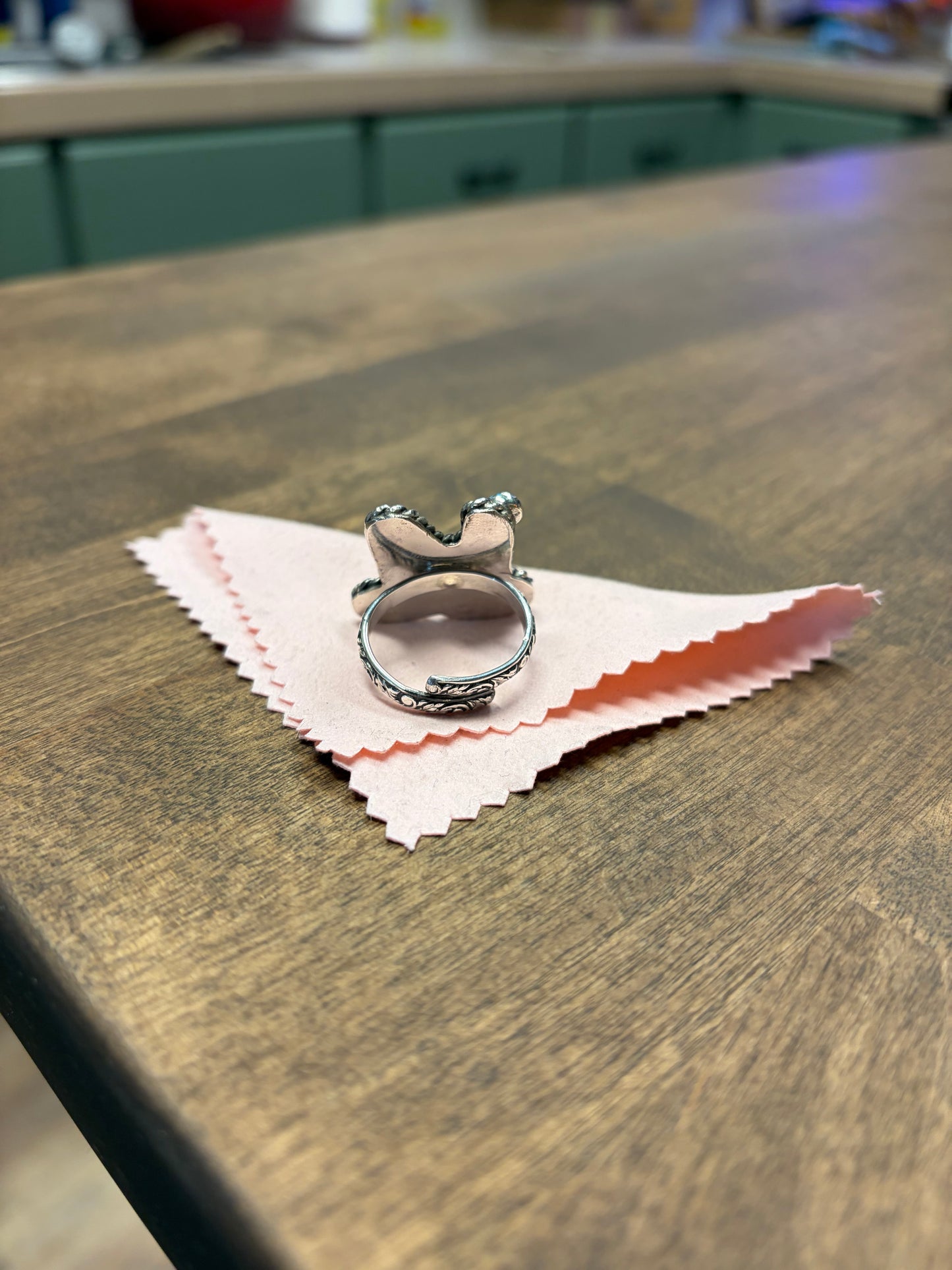 Cowboy hat ring ~ adjustable