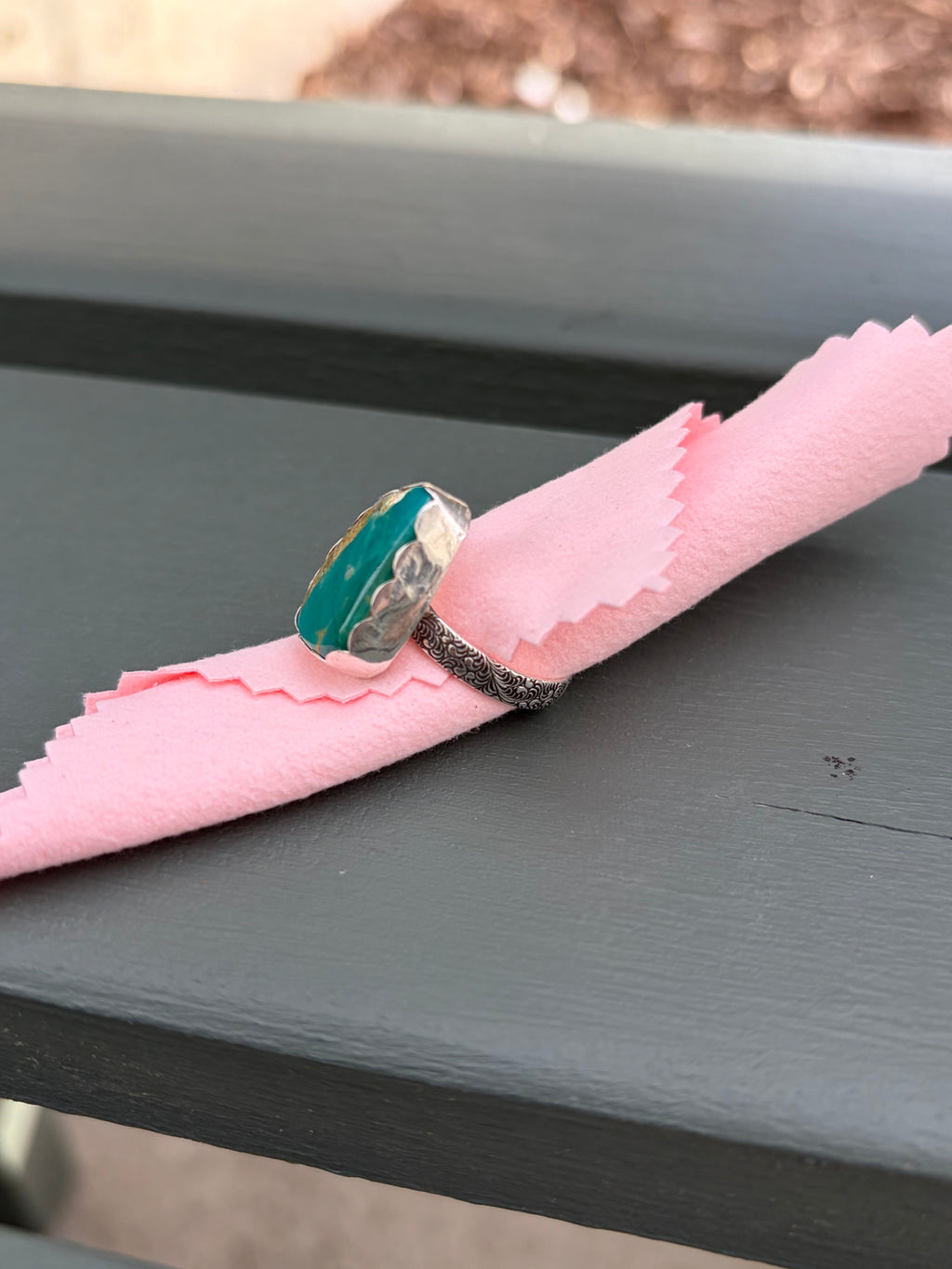 Royston ribbon ring ~ 6-6.5