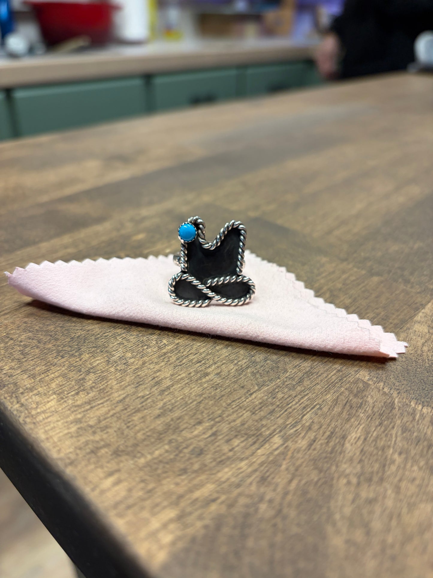 Cowboy hat ring ~ adjustable