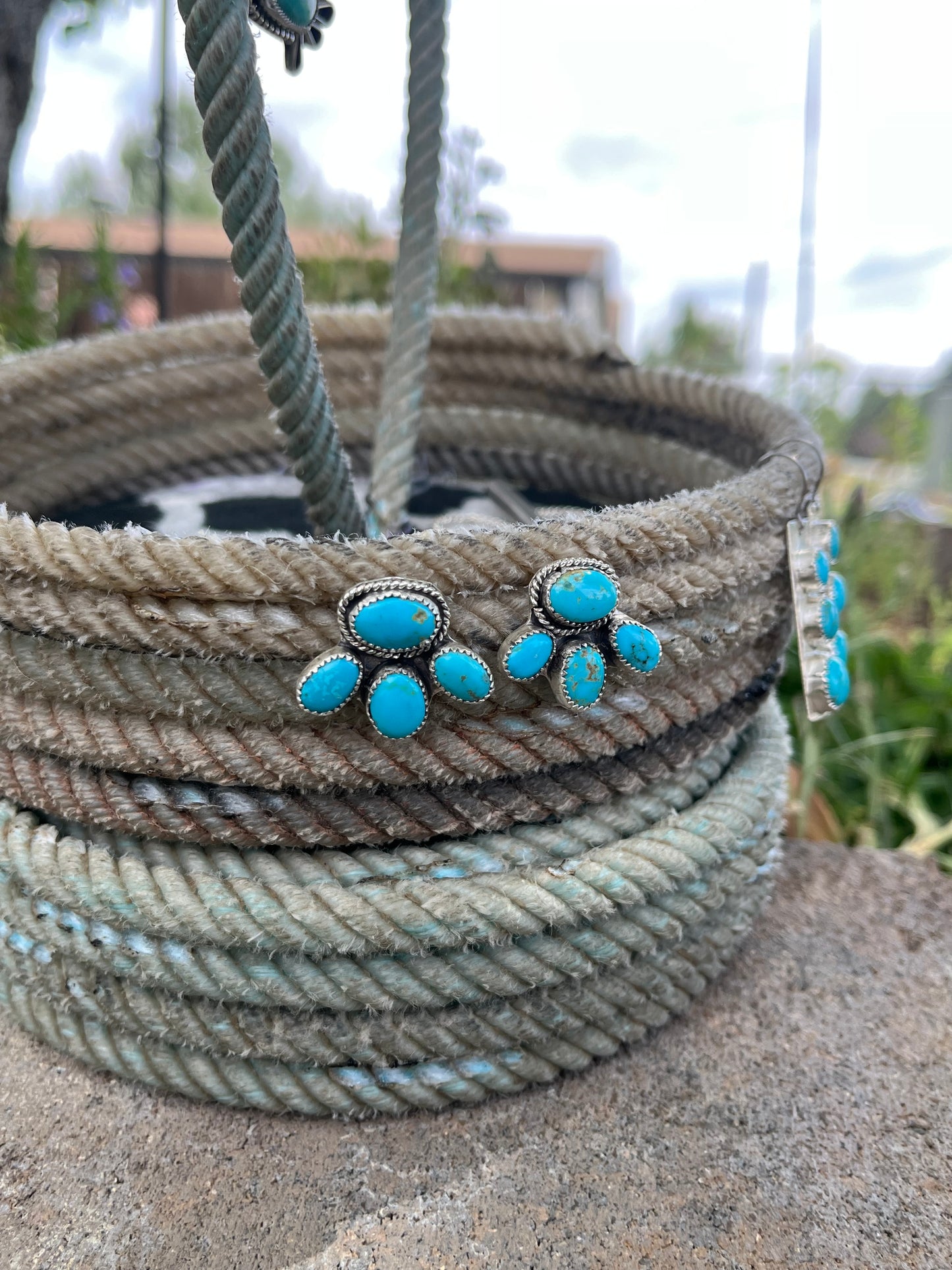 Cluster Earrings