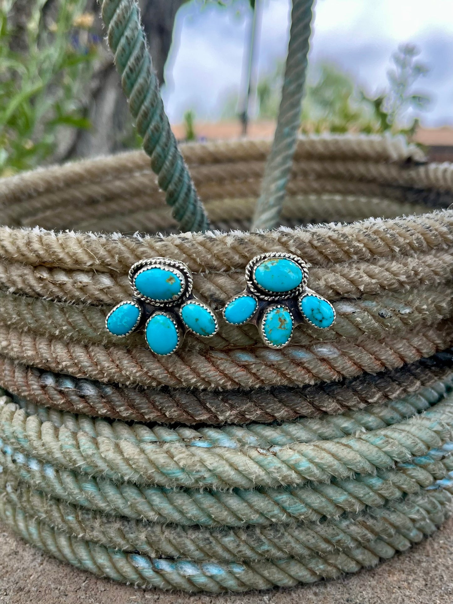 Cluster Earrings