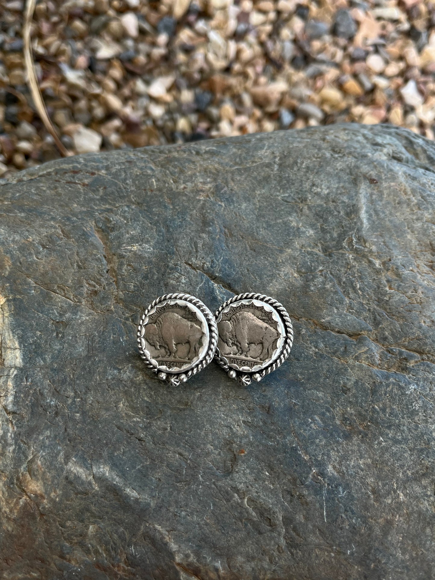 Buffalo Nickel Earrings
